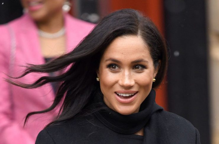 Por supuesto, el cabello de Meghan Markle se ve increíble después de dar a luz.